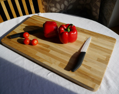 Lõikelaud "Suur nelinurk" ca 55x30cm (42mm paksune)