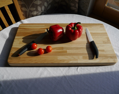 Lõikelaud "Suur nelinurk" ca 55x30cm (42mm paksune)